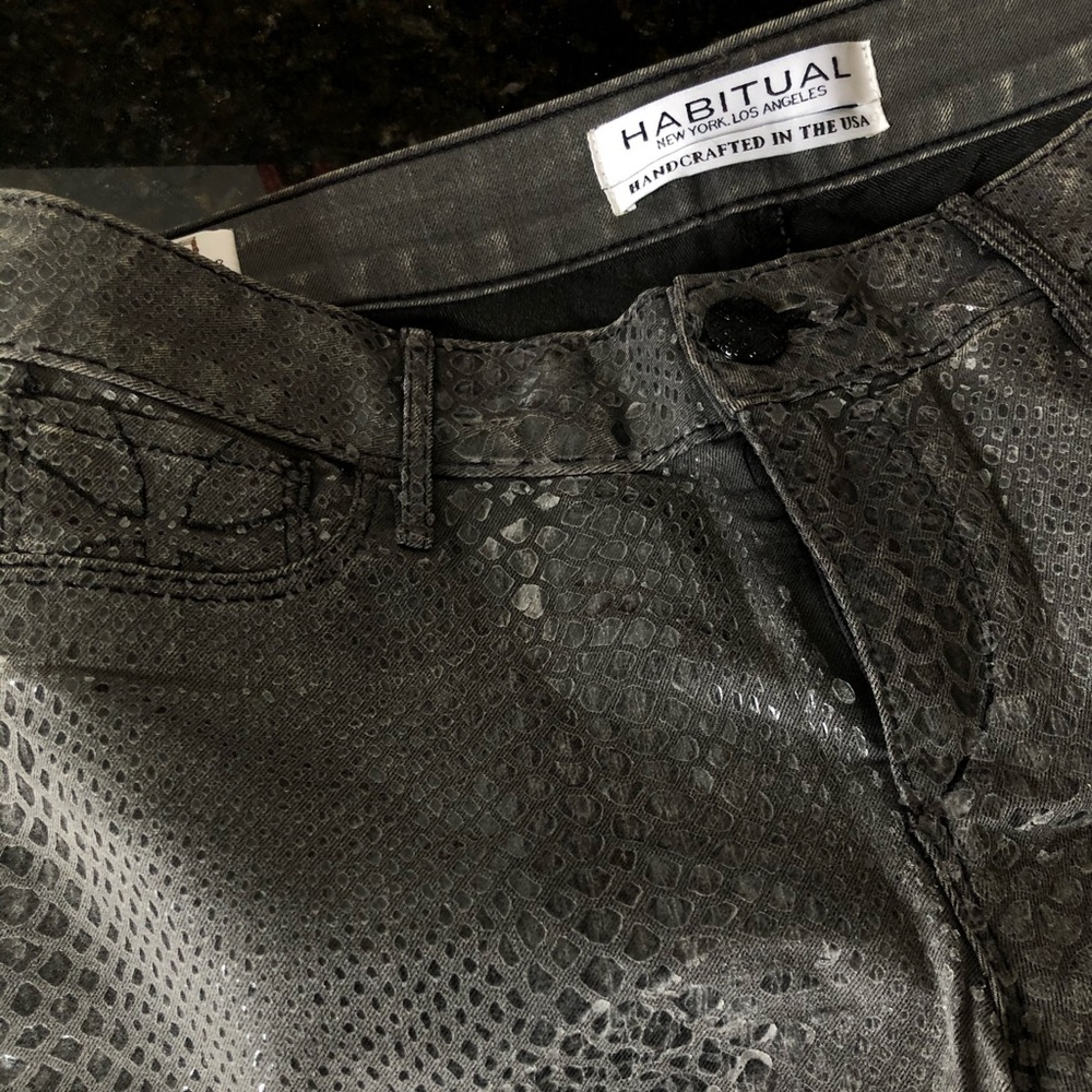 Habitual New York Skinny Snake Skin Pants